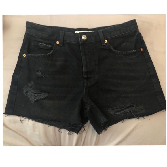 Topshop Pants - Topshop Maternity distressed Shorts